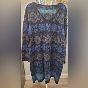 Gudrun Sjödén Cotton Knit Sweater Dress XXL